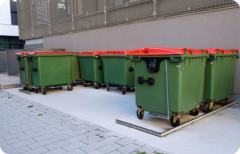 Commercial bin cleaning in Melbourne by Bin Hygiene