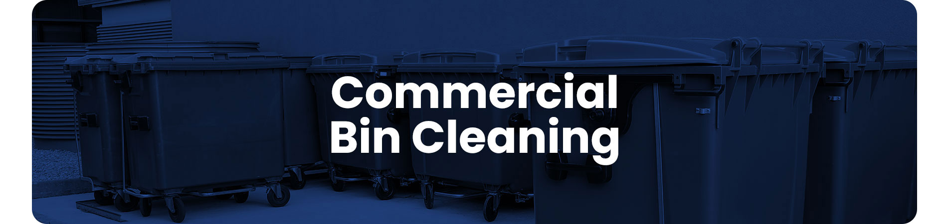 Commercial bin cleaning services in Melbourne