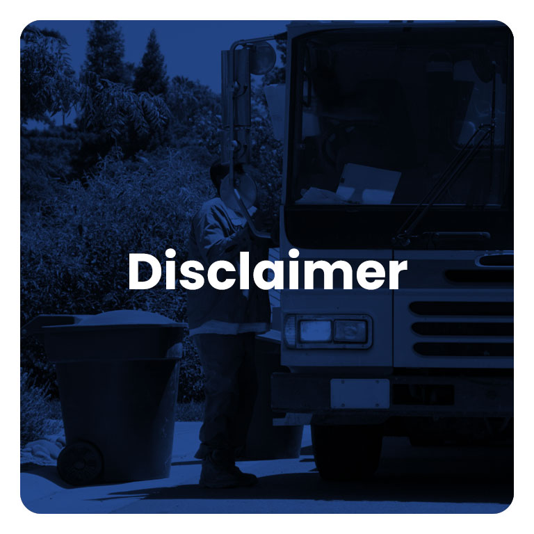 Bin Hygiene - Disclaimer