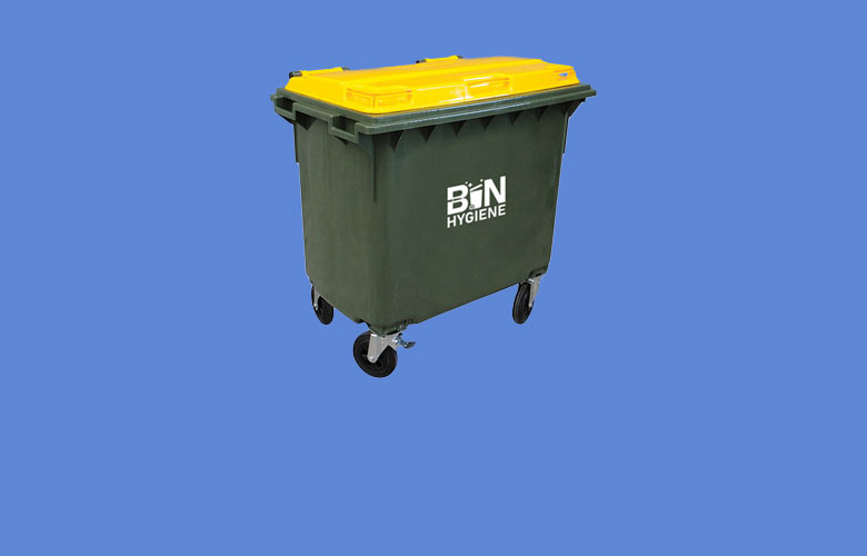 One-off bin cleaning in Melbourne of 660 litre bins