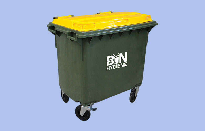 Quarterly 1100 litre commercial bin cleaning in Melbourne